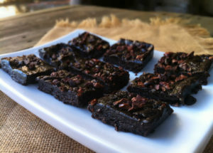 Raw Carob Tahini Fudge