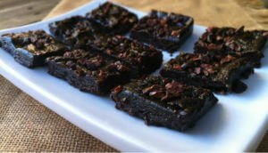 Raw Tahini Chocolate Fudge Recipe