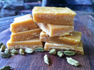 Besan Burfi Chickpea Fudge
