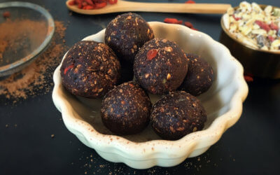 Lemon Crunch Energy Balls